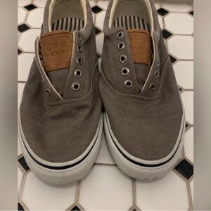 Sperry Men's Gray Canvas Shoes